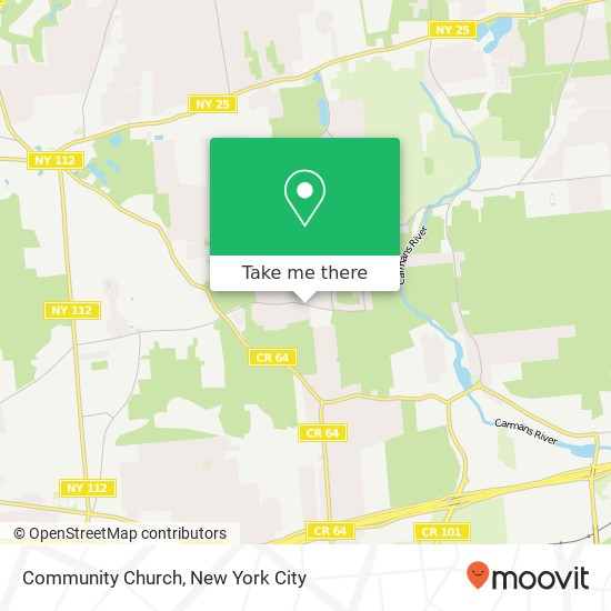 Mapa de Community Church