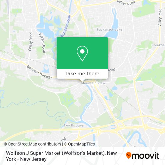 Wolfson J Super Market (Wolfson's Market) map