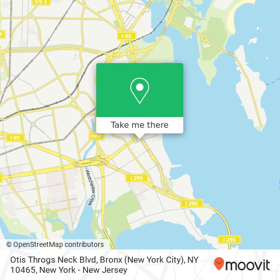 Otis Throgs Neck Blvd, Bronx (New York City), NY 10465 map