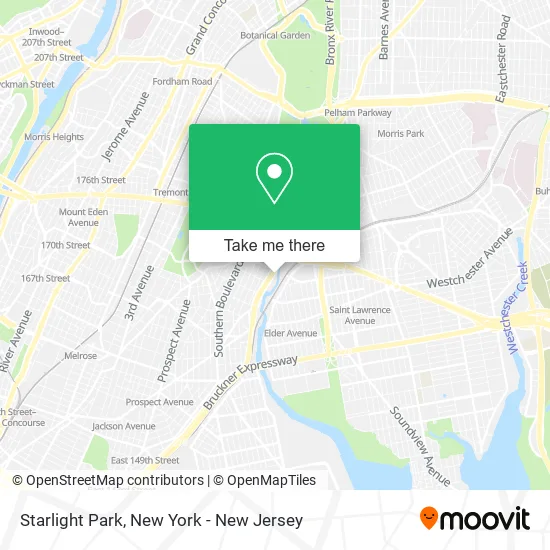 Starlight Park map