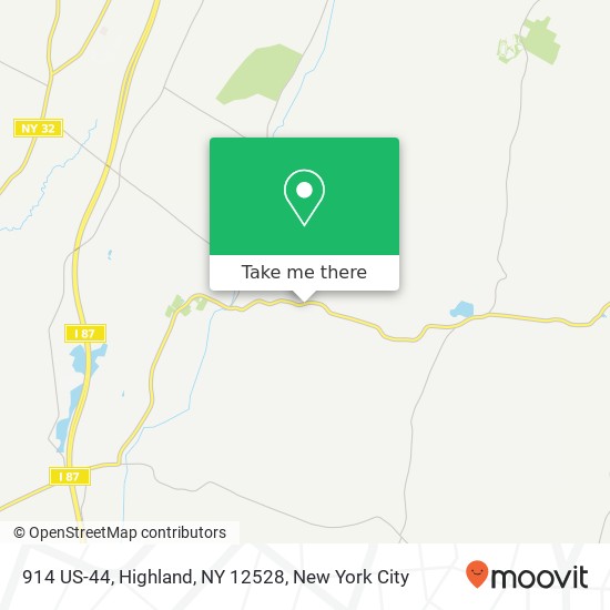 914 US-44, Highland, NY 12528 map