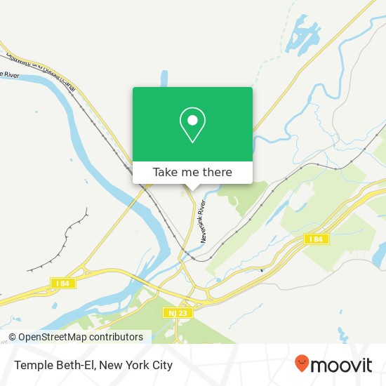 Temple Beth-El map