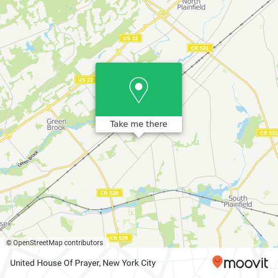 United House Of Prayer map