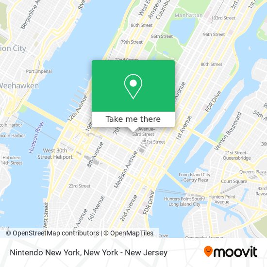 Mapa de Nintendo New York