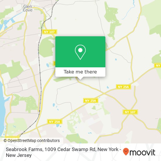 Seabrook Farms, 1009 Cedar Swamp Rd map