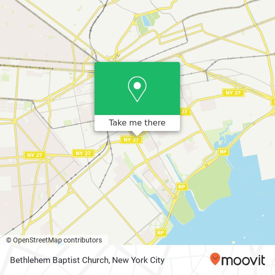 Mapa de Bethlehem Baptist Church