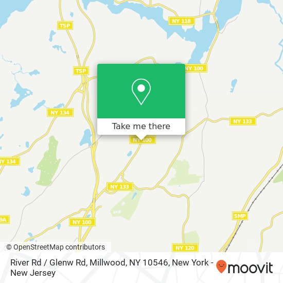 Mapa de River Rd / Glenw Rd, Millwood, NY 10546