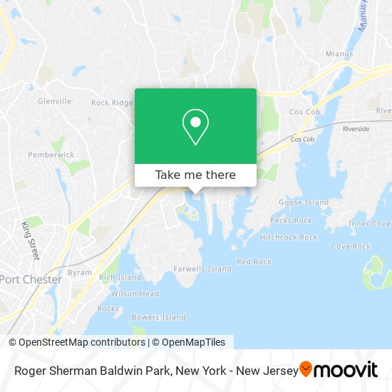 Mapa de Roger Sherman Baldwin Park
