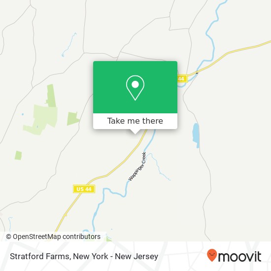 Stratford Farms map