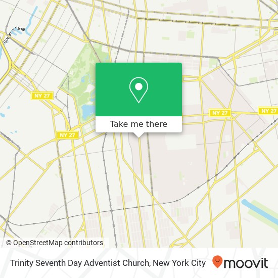 Mapa de Trinity Seventh Day Adventist Church