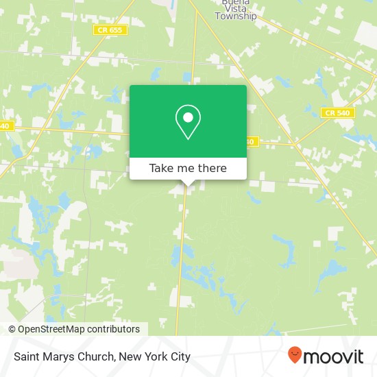 Saint Marys Church map