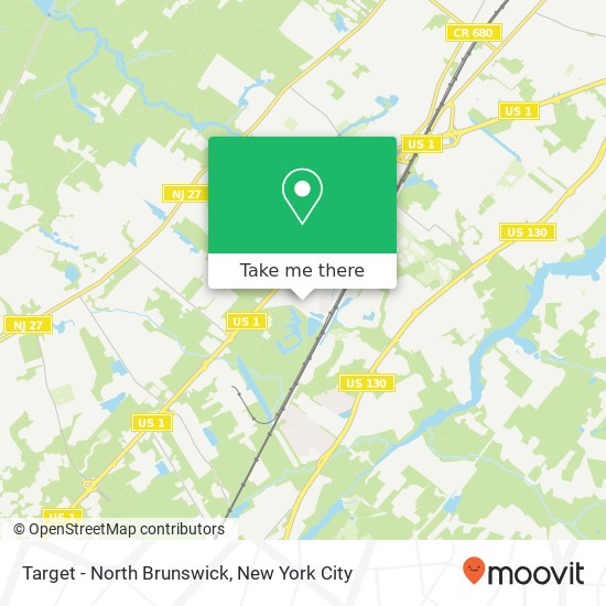 Mapa de Target - North Brunswick