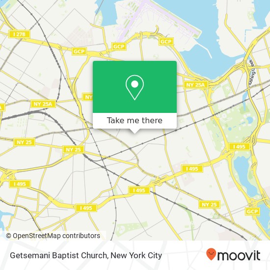 Getsemani Baptist Church map