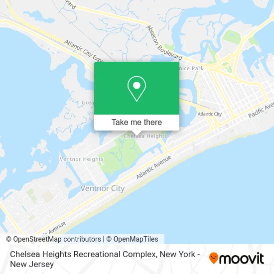 Chelsea Heights Recreational Complex map