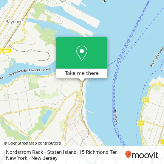 Nordstrom Rack - Staten Island, 15 Richmond Ter map