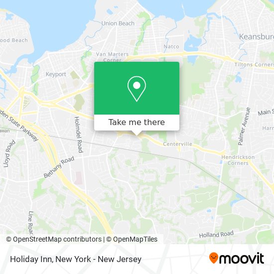 Mapa de Holiday Inn
