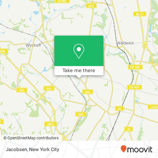 Mapa de Jacobsen
