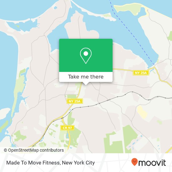 Mapa de Made To Move Fitness