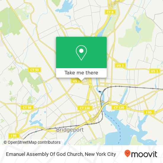 Mapa de Emanuel Assembly Of God Church