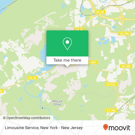 Limousine Service map