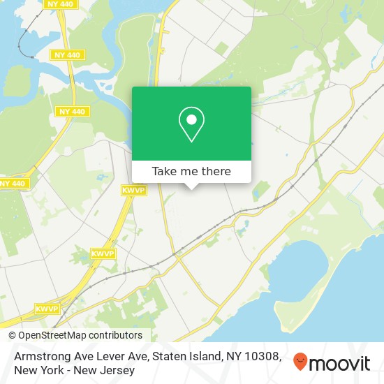 Armstrong Ave Lever Ave, Staten Island, NY 10308 map