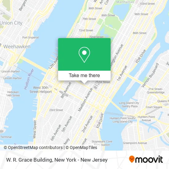 W. R. Grace Building map