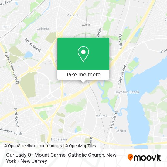 Mapa de Our Lady Of Mount Carmel Catholic Church