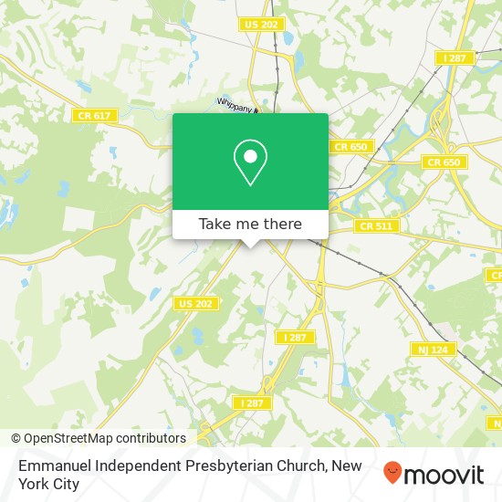Mapa de Emmanuel Independent Presbyterian Church