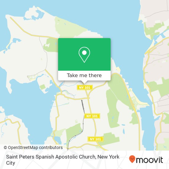 Saint Peters Spanish Apostolic Church map