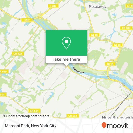 Marconi Park map