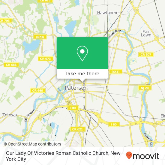 Mapa de Our Lady Of Victories Roman Catholic Church