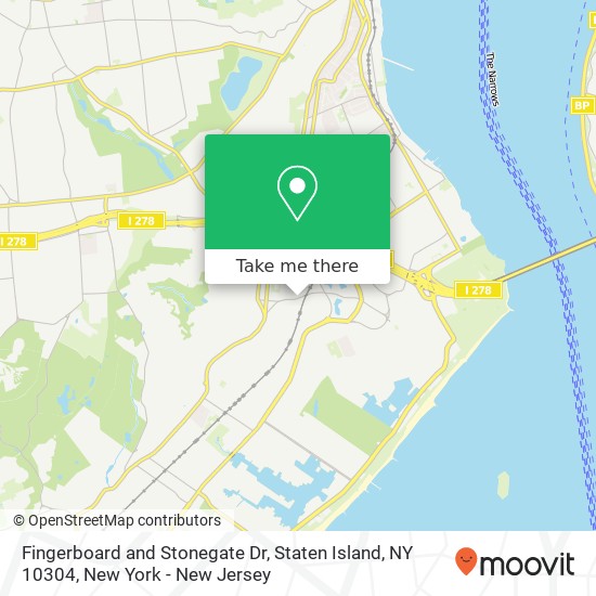 Fingerboard and Stonegate Dr, Staten Island, NY 10304 map