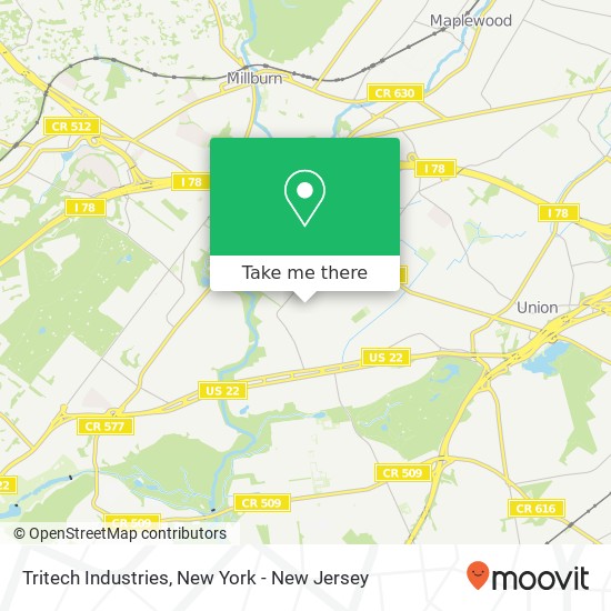 Tritech Industries map