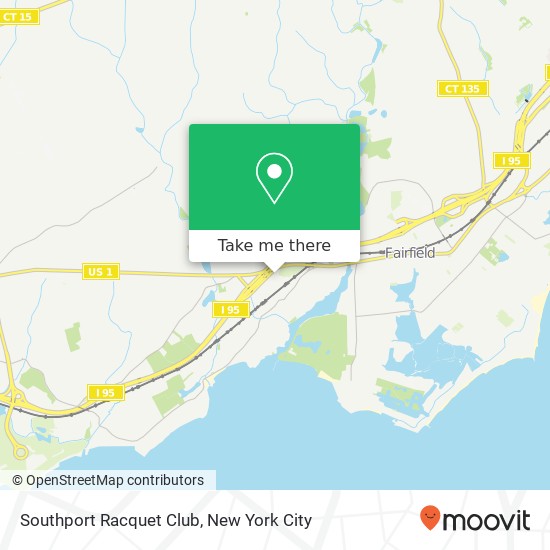Mapa de Southport Racquet Club