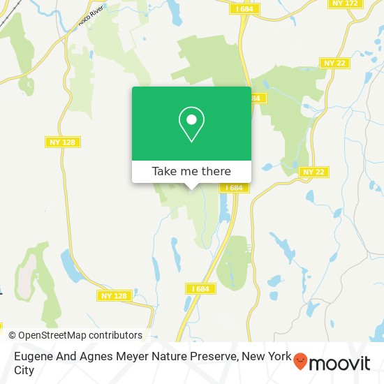 Mapa de Eugene And Agnes Meyer Nature Preserve