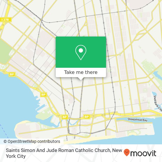 Mapa de Saints Simon And Jude Roman Catholic Church