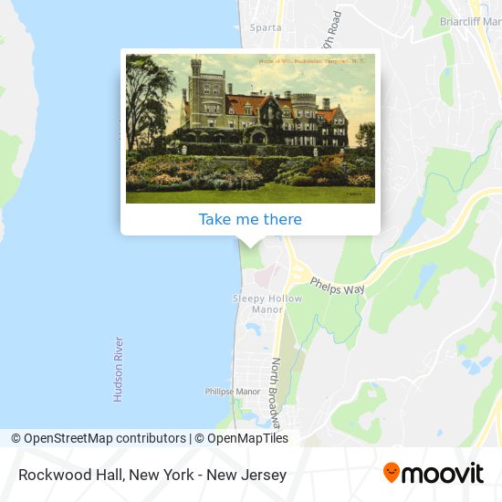 Rockwood Hall map