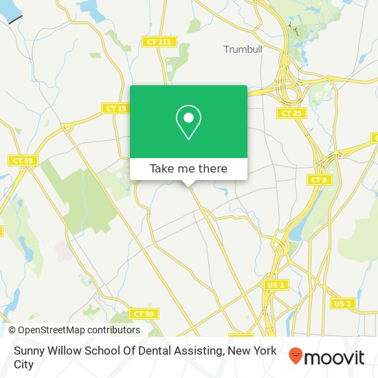 Sunny Willow School Of Dental Assisting map