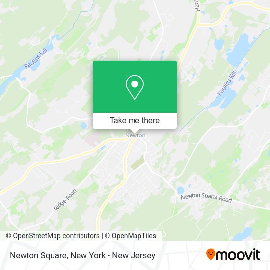 Mapa de Newton Square