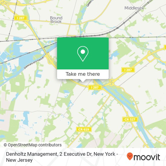 Mapa de Denholtz Management, 2 Executive Dr