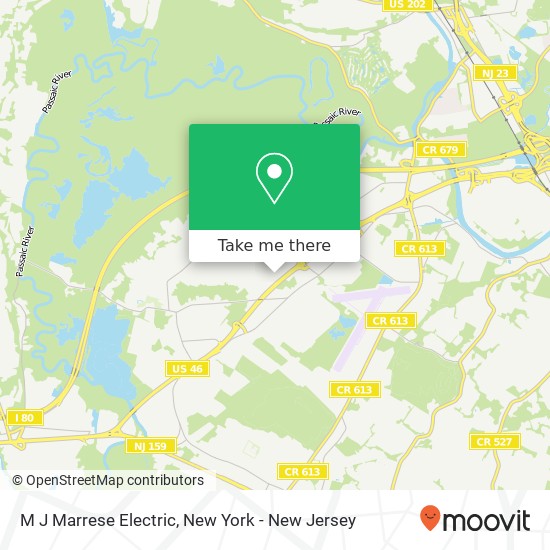 Mapa de M J Marrese Electric