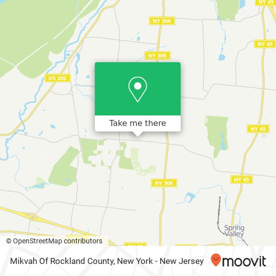 Mapa de Mikvah Of Rockland County