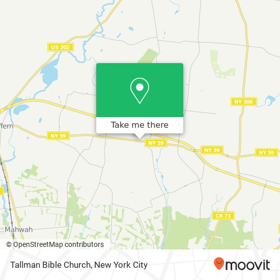 Mapa de Tallman Bible Church