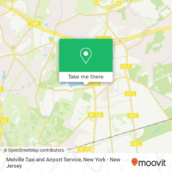 Melville Taxi and Airport Service map