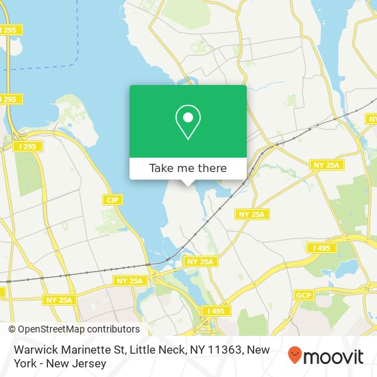 Warwick Marinette St, Little Neck, NY 11363 map