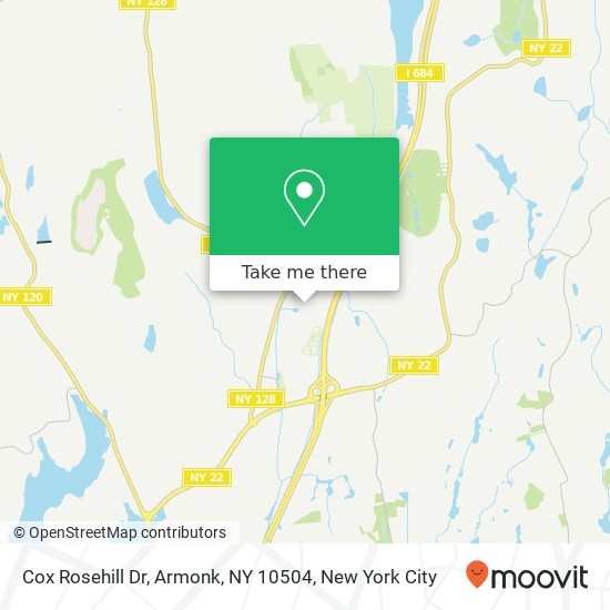 Cox Rosehill Dr, Armonk, NY 10504 map
