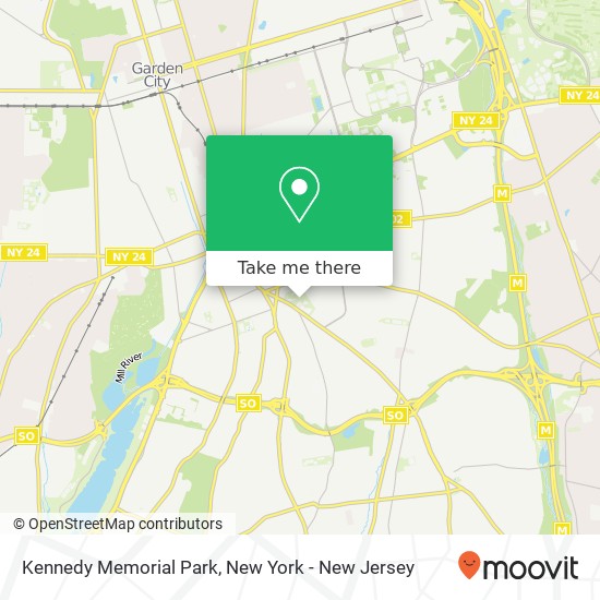 Mapa de Kennedy Memorial Park