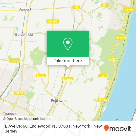 E Ave CR-68, Englewood, NJ 07631 map