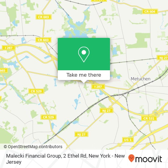 Mapa de Malecki Financial Group, 2 Ethel Rd