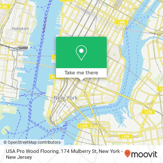 USA Pro Wood Flooring, 174 Mulberry St map